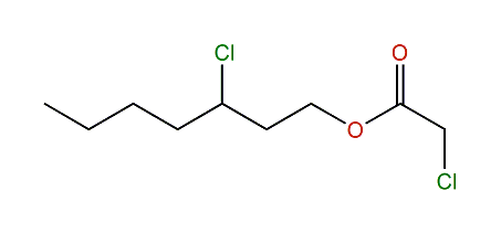 3-Chloroheptyl chloroacetate